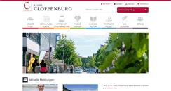 Desktop Screenshot of cloppenburg.de